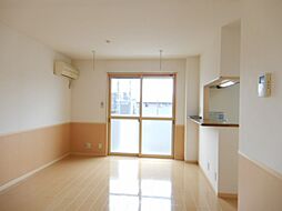 アロンディール Ａ 2階1LDKのリビング/ダイニング