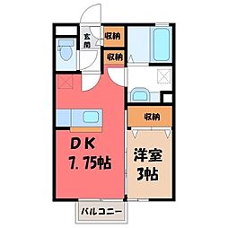 間取図画像 1DK