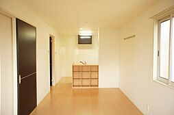 ル・レーヴ B 2階1LDKのリビング/ダイニング