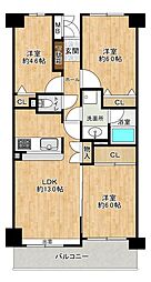 間取図画像 3LDK