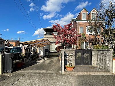 外観：大和ハウス施工の注文住宅！建物面積139ｍ2超え！おしゃれな外観です♪