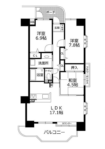 間取り：328000639089