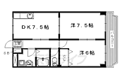 枚方市津田元町 3階建 築31年のイメージ