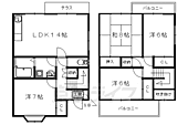 京田辺市花住坂 2階建 築31年のイメージ