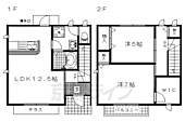 京田辺市大住関屋 2階建 築20年のイメージ