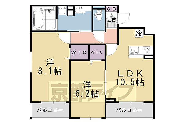 同じ建物の物件間取り写真 - ID:226066052783