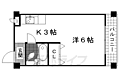 竹田マンション3階3.4万円