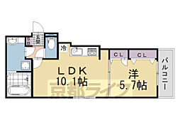 ＧＲＡＭＭ六地蔵　Ｃ棟 2階