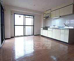 近鉄京都線 寺田駅 徒歩6分の賃貸マンション 3階2LDKのリビング/ダイニング