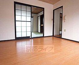 近鉄京都線 小倉駅 徒歩11分の賃貸アパート 1階2DKのリビング/ダイニング