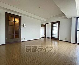 JR東海道・山陽本線 西大路駅 徒歩12分の賃貸マンション 5階2LDKのリビング/ダイニング