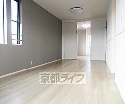 京阪本線 石清水八幡宮駅 徒歩33分の賃貸アパート 3階2LDKのリビング/ダイニング