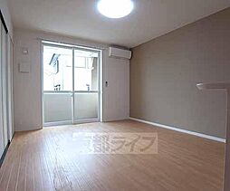 近鉄京都線 富野荘駅 徒歩14分の賃貸アパート 2階2LDKのリビング/ダイニング