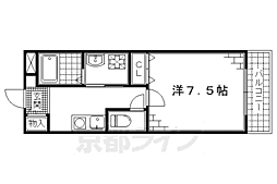 ＳＴＵＤＩＯ1004 2階1Kの間取り