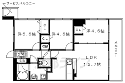 プレサンスロジェ城陽寺田駅前 6階