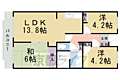 レオパルド4階7.0万円