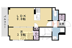 エクラージュ御池 4階