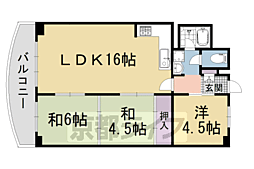 壬生川団地 7階/-