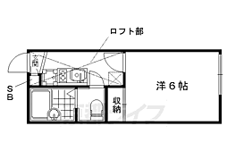 レオパレス円町 2階/-