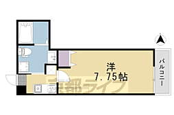フェリーチェ妙蓮寺 1Kの間取図画像