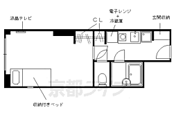 コスモリード京都今出川 6階/-