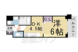 アクアプレイス京都三条朱雀 3階/-