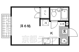 京都市営烏丸線 北大路駅 徒歩8分 2階/-