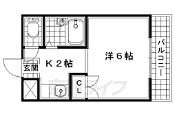 白砂ビル 2階/-