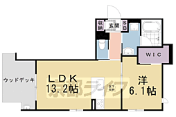 S・Rシャーメゾン 1LDKの間取図画像