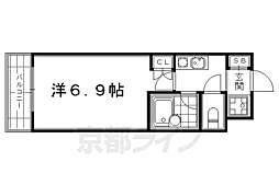 サンシティ四条西洞院 7階/-