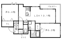 西ノ京メルフォーレ 2階/-