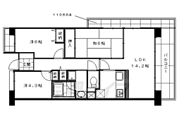 ファミールハイツ京都伏見ステージII 6階