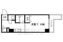 リ・エチカ 1Kの間取図画像