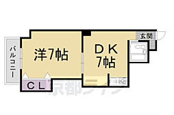 ロイヤル河原町五条 5階/-