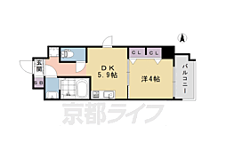 近鉄京都線 東寺駅 徒歩10分 3階/-