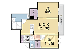 グリーンフィールド桃山 2階