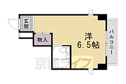 コーポ高倉 ワンルームの間取図画像