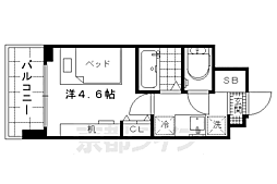 キャンパスヴィレッジ京都伏見 4階/-