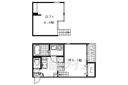 ハーモニーテラス深草十九軒町 2階/-