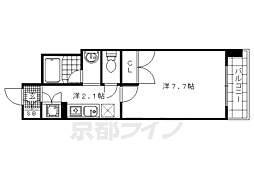 ベラジオ四条大宮 6階/-