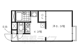 レオパレス下狛 1階