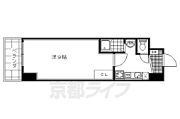フローライト西院 7階/-