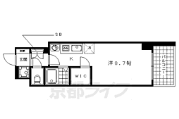 クリスタルグランツ西大路御池 2階