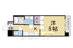 Maison・Belong 1Kの間取図画像