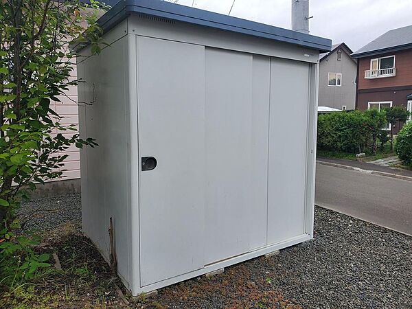 物置付きです。
