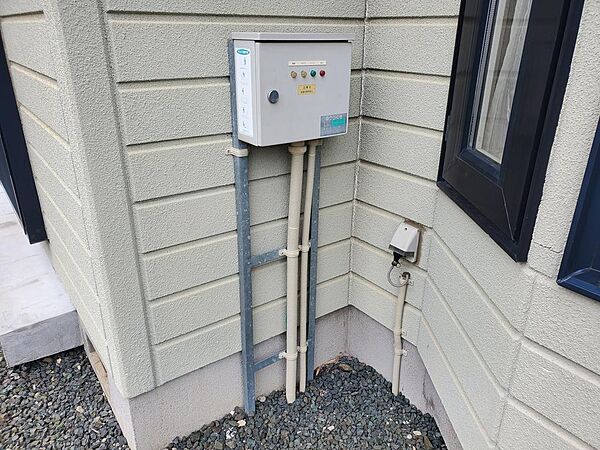 融雪機の操作盤です。