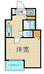 東京メトロ南北線 本駒込駅 徒歩2分の賃貸マンション 5階1Kの間取り