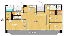 JR総武線 飯田橋駅 徒歩10分の賃貸マンション 12階3SLDKの間取り