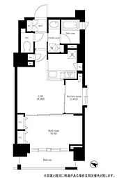 Urbanex神保町 1LDKの間取図画像