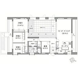 音羽YKビル 3SLDKの間取図画像